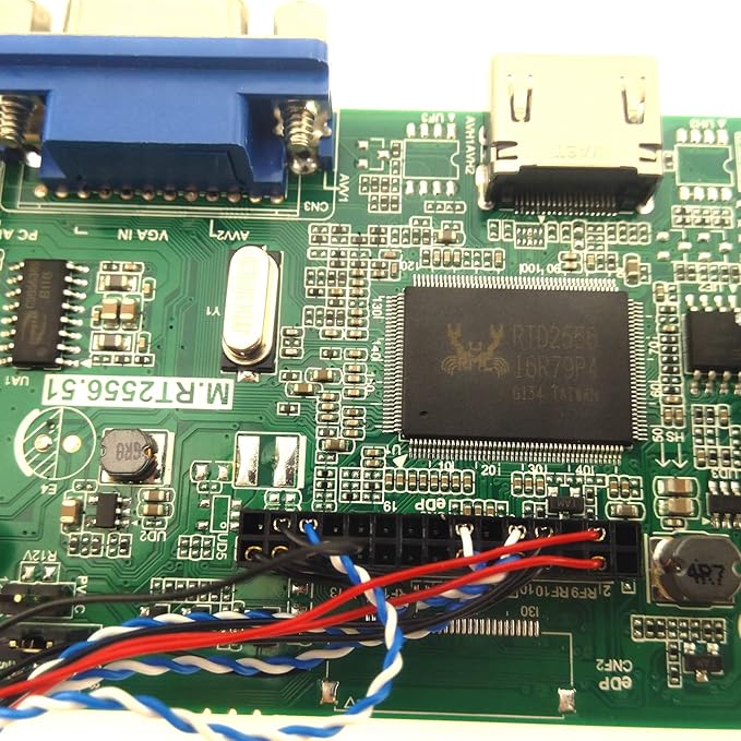 Orange Juice LP156WF6 eDP LCD Panel Control Board Driver Kit 1080P VGA HDMI Video 3.5mm Audio Input