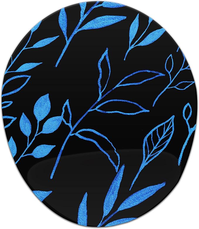 Ergonomic Mouse Pad with Wrist Rest Digital Printed Mouse Mat for Tendon Sheath Problems Non-Slip Base for Office and Home Size: 20 x 23 cm