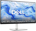 Dell 27 inch Monitor LED QHD(2560x1440) - 100Hz Refresh Rate 1500:1 Contrast Ratio AMD FreeSync - VESA Integrated 2x5W Speaker Height/Tilt/Pivot/Swivel Adjustability DisplayPort &amp 2 x HDMI W