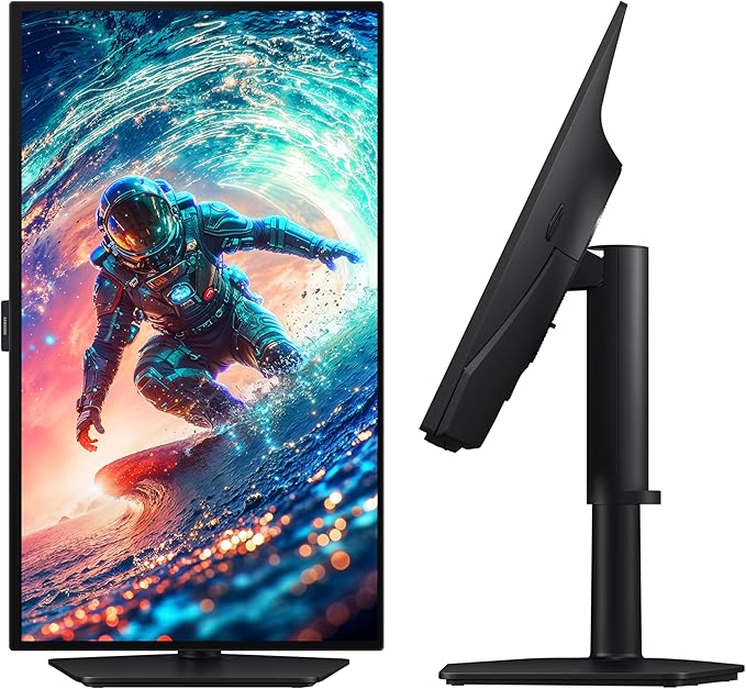 Samsung 27 Odyssey OLED G6 (G61SH) Gaming Monitor - QD-OLED QHD (1440P) 240Hz 0.03ms Glare-Free Pantone Validated HDR10 Height-adjustable stand OLED Safeguard 3 Year Warranty LS27HG612SNXZA