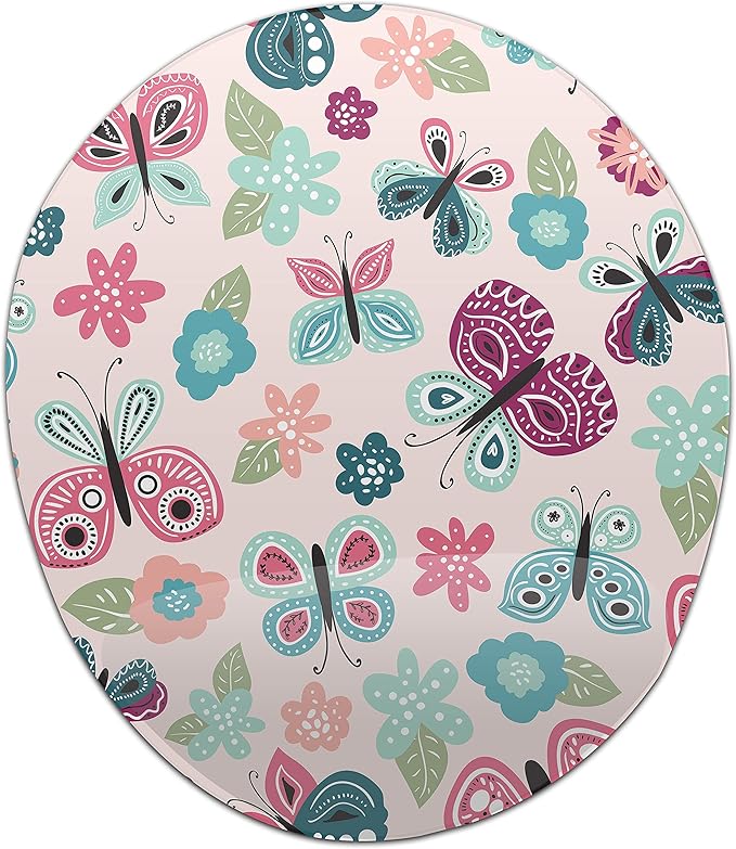 Ergonomic Mouse Pad with Wrist Rest Digital Printed Mouse Mat for Tendon Sheath Problems Non-Slip Base for Office and Home Size: 20 x 23 cm