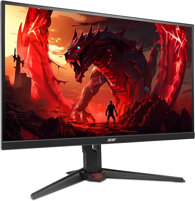 MONITOR acer Nitro 27 Inch WQHD 2560 x 1440 ZeroFrame Design IPS Gaming AMD FreeSync Premium | Up to 270Hz Refresh | Up to 0.5ms | One Display Port 1.4 and Two HDMI 2.0 Ports | XVA270U Z1bmiiprx