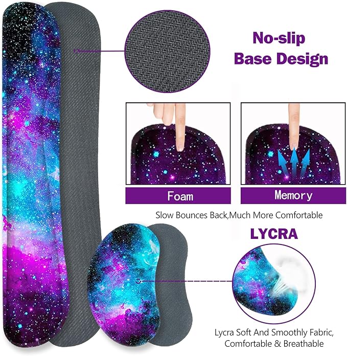 1080P Webcam with Microphone HD Webcam Web Camera with Tripod Stand Gaming Mouse Pad Wrist Support 4 in1 Set XXL Large Mouse Pad
