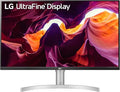 LG 27UL550-W 27-inch 4K UHD (3840 x 2160) Ultrafine Computer Monitor IPS AMD FreeSync Tilt/Height/Pivot Adjustable Stand HDR10 HDMI DisplayPort Black Stabilizer White
