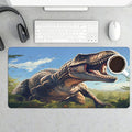 XXL Gaming Mouse Pad Animal Dinosaurs XXL Gaming Mouse Pad Large Desk Mat Protector for Desktop Anti-Slip Rubber Extended Computer Keyboard Mat Writing Pad for Work Office 15.7 * 35.4 inB-400