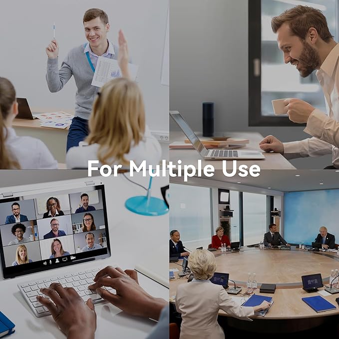 Tenveo 10X Optical Zoom PTZ Conference Room Camera USB3.0/HDMI FHD 1080P 60FPS for Video Conferencing Business Meeting Live Streaming Church Services Worship Events Education Zoom Teams OBS