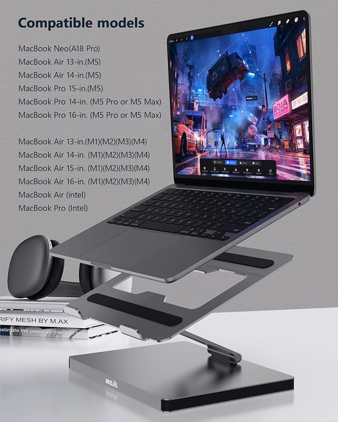 USB C Hub Stand for MacBook Pro 10 in 1 Adapter for MacBook Air Docking Station with 4K 60Hz HDMI RJ45 Gigabit Ethernet SD/TF Card Reader 4 USB 3.0 for iPad/Dell HP/Surface/Lenovo Laptop Dock