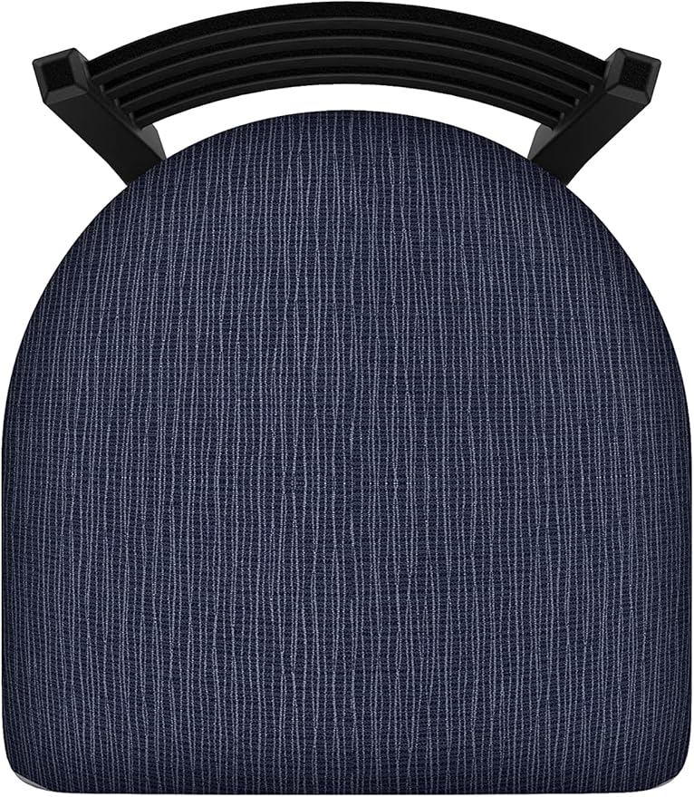 HBS 400 Jackie 18 Chair with Black Wrinkle Finish and Graph Anchor Seat