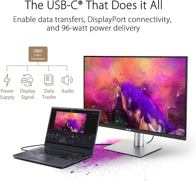 ASUS ProArt Display 32” (31.5 viewable) Professional Monitor (PA329CRV)(Renewed)