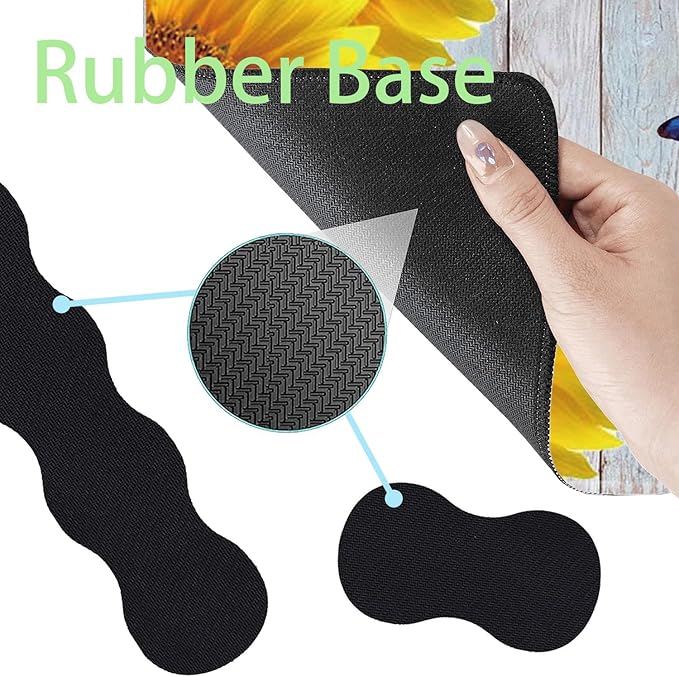 Large Gaming Mouse Pad Keyboard Wrist Rest + Mouse Wrist Pad + Coaster Combination Set Memory Sponge Non-Slip Base. Suitable for Office and Home Vintage Wood Butterfly Hummingbird