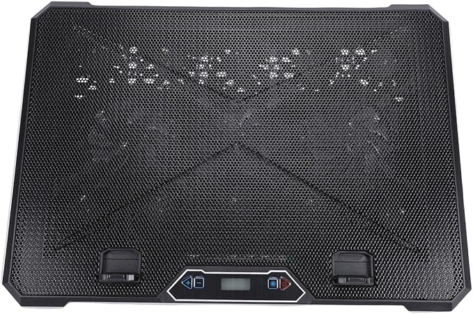 Zunate Gaming Laptop Cooling Pad for 12 to 19in Laptops RGB Lights Laptop Cooler with Movable Fan Rapid Cooling Laptop with 10 Turbo Fans 2 USB Ports 5 Adjustable Fan Speeds (13 Fans)