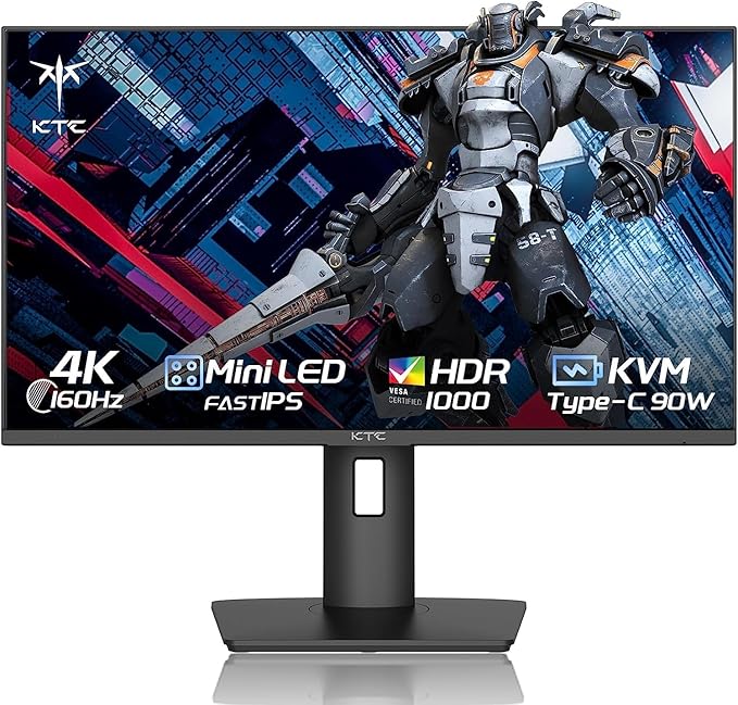 KTC 27 inch Computer Monitors (4K 165Hz MiniLED)