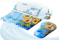 Ospelelf Ergonomic Mouse Pad and Keyboard Stand Wrist Rest Set Memory Foam Comfort Pain Relief for Typing Office Desk Accessories Sunflower
