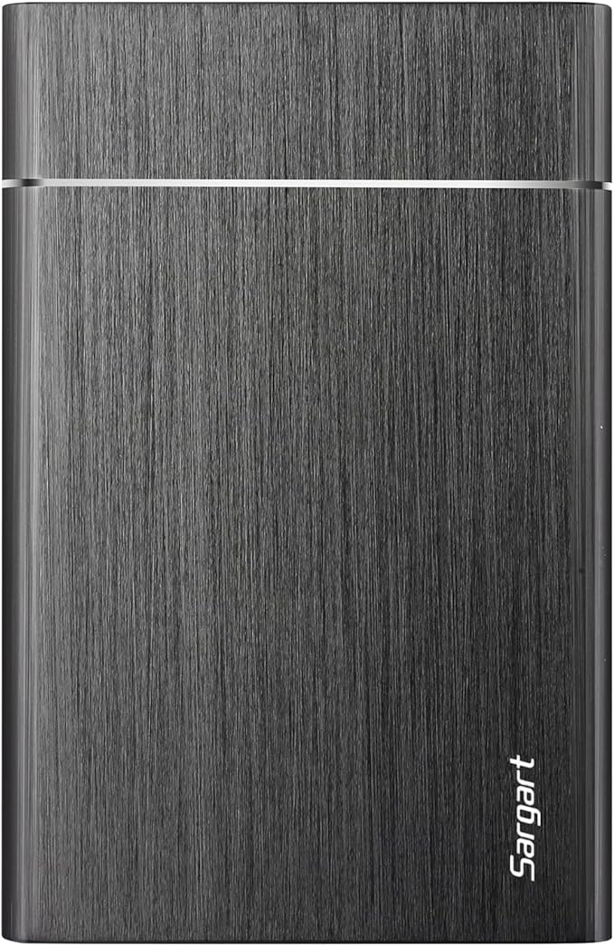 320GB Portable External Hard Drive USB3.0 Mobile HDD Storage for PC Mac Desktop Laptop Mac Chromebook Xbox One Xbox 360 PS4 (Black)