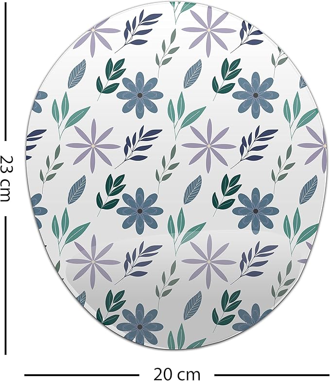 Ergonomic Mouse Pad with Wrist Rest Digital Printed Mouse Mat for Tendon Sheath Problems Non-Slip Base for Office and Home Size: 20 x 23 cm