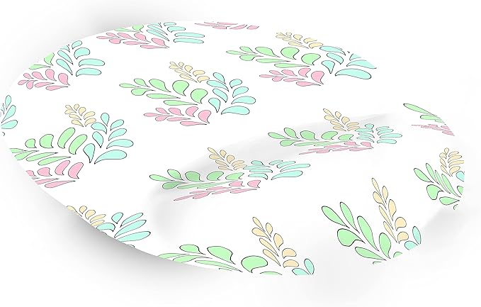 Ergonomic Mouse Pad with Wrist Rest Digital Printed Mouse Mat for Tendon Sheath Problems Non-Slip Base for Office and Home Size: 20 x 23 cm