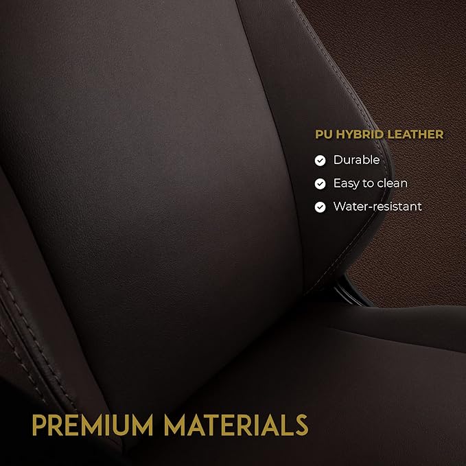noblechairs Hero Gaming Chair/Office Chair with Lumbar Support PU Hybrid Leather Java Edition