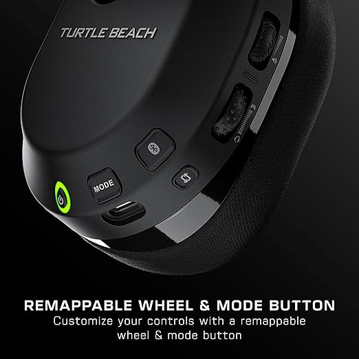 Turtle Beach Stealth 600 Wireless Multiplatform Amplified Gaming Headset for Xbox Series X|S Xbox One PC PS5 PS4 &amp Mobile – Bluetooth 80-Hr Battery Noise-Cancelling Mic – Black (Renewed)