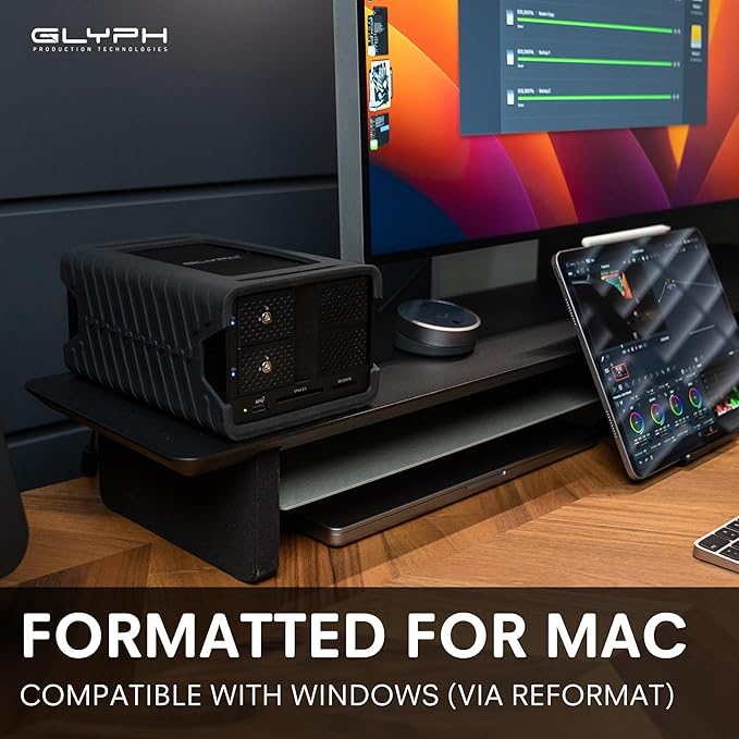 Glyph Blackbox PRO RAID Thunderbolt 3 Hub Desktop Drive 8 TB