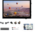 5inch IPS Touch Screen 1024x600 Compatible with Raspberry Pi 5/4B/3B+/3B/Zero W WH/Zero 2 W/Pico/Pico W/Jetson Nano/PC Support Win 11/10/ 8.1/8 /7 800cd/m² (Narrow-Bezel Capacitive Touch)