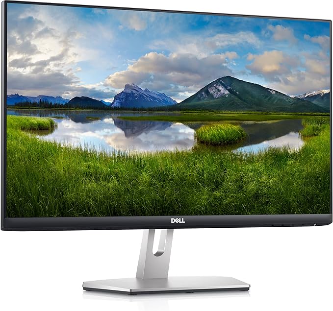 Dell S2421HN 24 Inch Full HD 1080p (1920 x 1080) 75Hz IPS Ultra-Thin Bezel Monitor 2 x HDMI Ports Audio Line Out Adaptive AMD FreeSync Silver