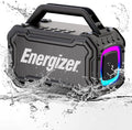 Energizer 100W Portable Wireless Bluetooth Speaker | 24-Hour Playtime | IPX6 Waterproof | Outdoor Ready | LED Light Show | TWS Pairing | Perfect for Outdoor Party Beach Camping Travel Garage