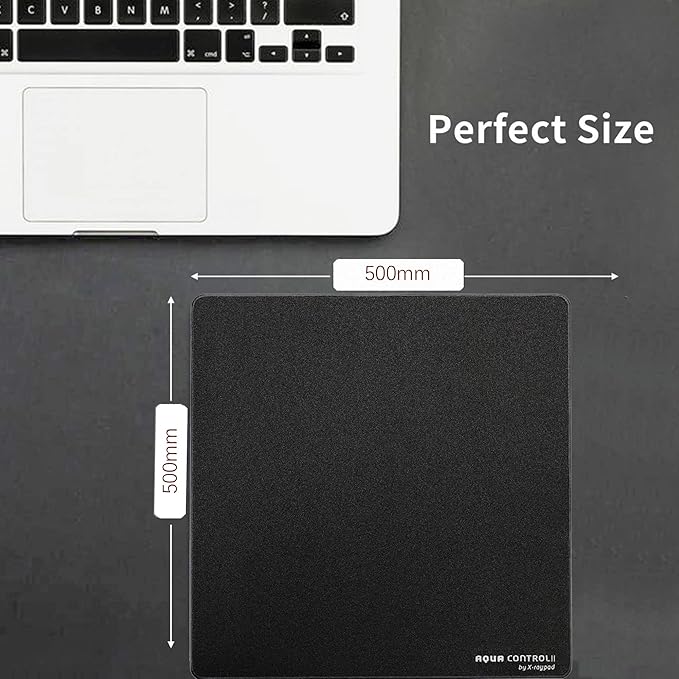 X-Raypad Aqua Control Plus AC+ Gaming Mouse Pad Ultra-High Precision Mouse Pad with Perfect Speed and Control Capability Consistent X and Y Glide Designed for Fps Players with Low DPI Requirements