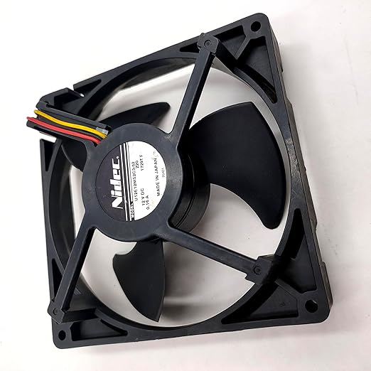 High-Performance 12V 0.16A Cooling Fan U12E12MS2C3-52 for Laptops and Electronics | 125mm x 125mm x 39mm Size