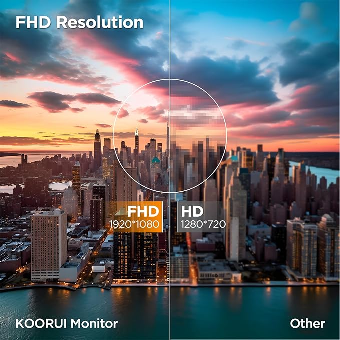 KOORUI 24 inch Curved Monitor Full HD 1080P Curved Computer Monitor 100Hz 1500R PC Screen TÜV Rheinland Certified HDMI VGA Tilt Adjustment LCD Display Eye Care Black 24N5CA