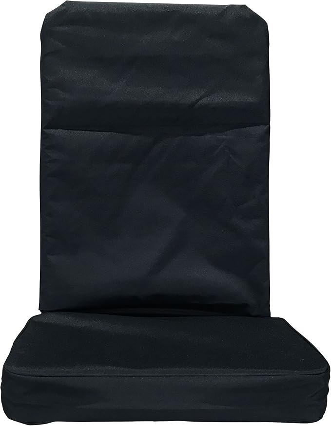 Original BackJack-Made in The USA- Folding Tough Duck Navy Lightweight Floor Seating Chair for Gaming Families Parents Daycare Back Support Reading Yoga Meditation Dorm School