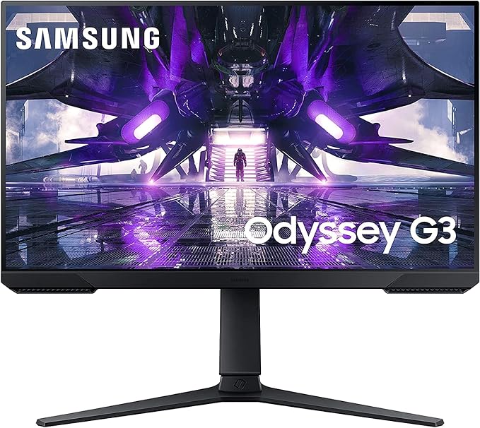 SAMSUNG Odyssey G3 FHD Gaming Monitor 144hz HDMI Vertical Monitor AMD FreeSync Premium G30A (LS24AG302NNXZA)24-Inch