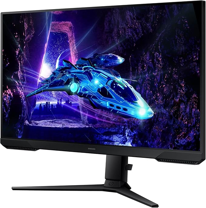 Samsung 27-Inch Odyssey G3 (G30D) Series FHD Gaming Monitor 1ms 180Hz AMD FreeSync Adjustable Stand Black Equalizer Virtual Aim Point Eye Saver Mode Flicker-Free LS27DG302ENXZA