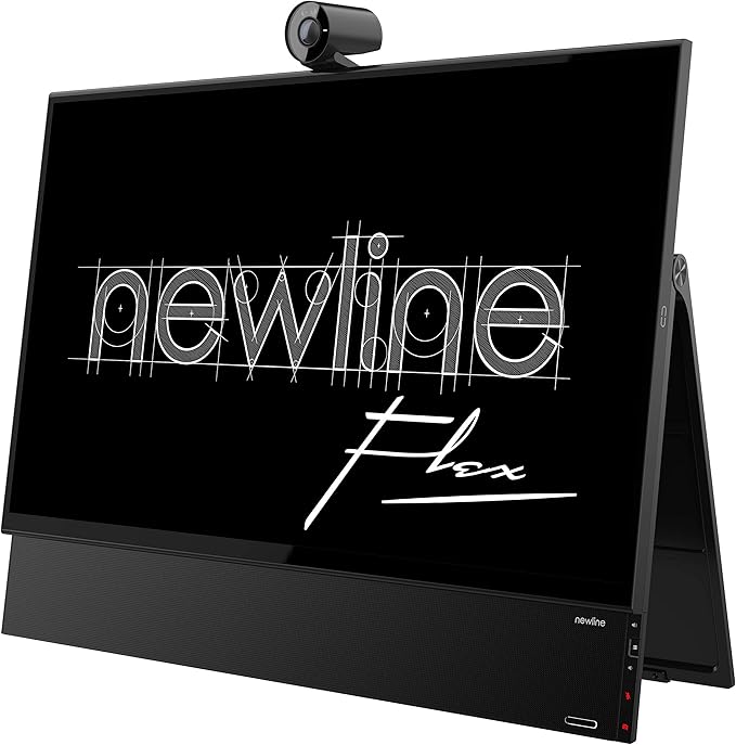 Newline Flex 27 All-in-One Desktop Monitor Interactive Touch Monitor for Videoconferencing Whiteboard and Collaboration for Work from Home (Zoom Google Meet Microsoft Teams Webex Ready)