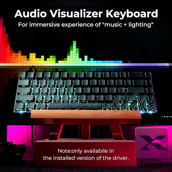 XVX HE68 Max Rapid Trigger Keyboard 60% PercentHall Effect Keyboard with Gateron Magnetic Jade Max SwitchCNC Aluminum Frame Custom Mechanical Key Board for PC/Laptop/Xbox/PS4/PS5 Black Phantom