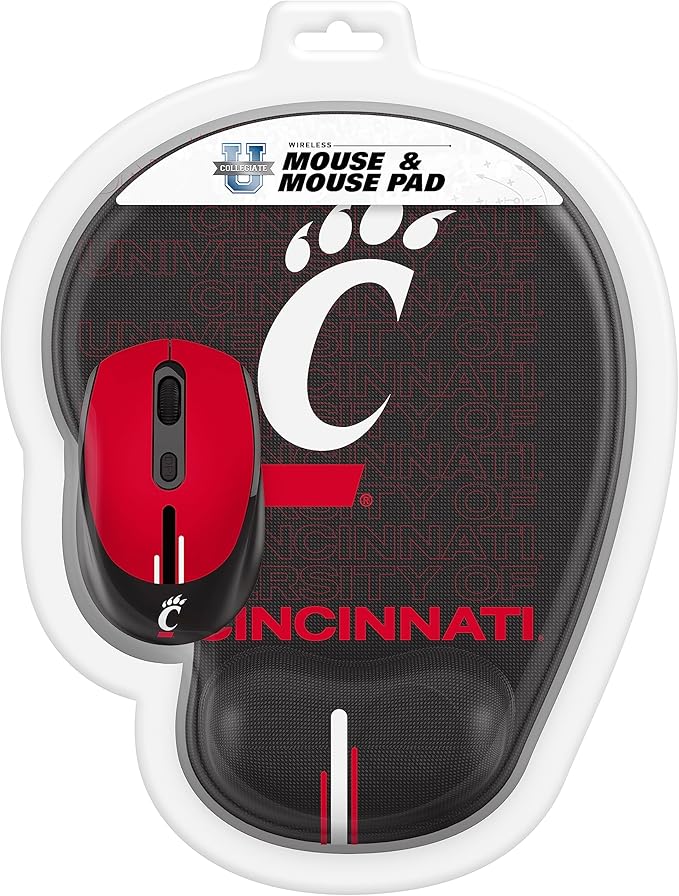 SOAR NCAA Unisex Wireless Mouse and Mouse Pad