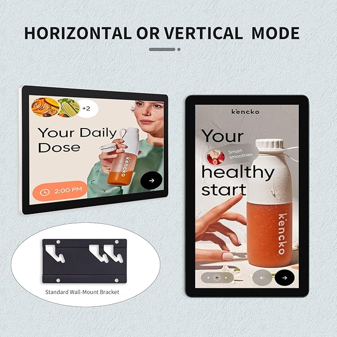 18.5 inch Capacitive Multi-Touch Screen Industrial Monitor 16:9 Display 1920 x 1080P Built-in Speakers VGA DVI &amp HD-MI Monitor for PC POS Small Business Restaurant