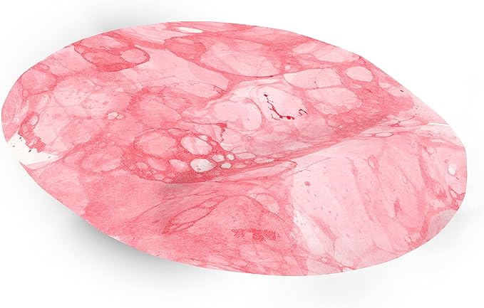 Ergonomic Mouse Pad with Wrist Rest Digital Printed Mouse Mat for Tendon Sheath Problems Non-Slip Base for Office and Home Size: 20 x 23 cm