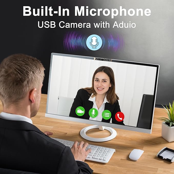 SVPRO 8MP USB Camera with Microphone - UVC Micro Webcam Board for PC/Laptop Autofocus Camera Module for Laser Engraver/Lightburn USB Plug &amp Play for Windows/MacOS/Linux/Android
