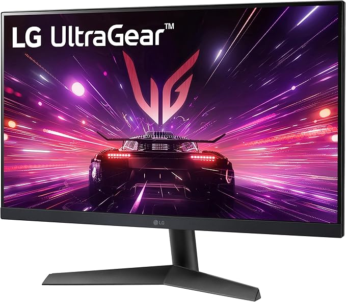 LG 24GS60F-B Ultragear 24-inch IPS Gaming Monitor FHD (1920x1080) 180Hz 1ms AMD FreeSync G-Sync Compatible HDR10 HDMI DisplayPort Black