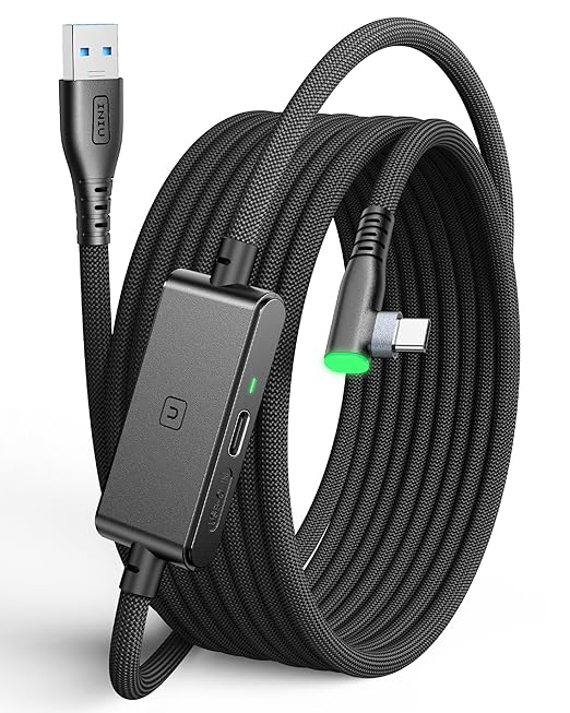 INIU 16FT Link Cable + 3-Port 65W USB C Charger Block