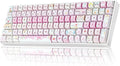 ZORNHER ZH100 Wireless Cat Mechanical Keyboard98% Pink Cute Creamy Keyboard with Number PadFull Size Girly Kitty Gaming KeyboardMeow Meow Squad KeycapsSilent Quiet SwitchesHot-Swappable