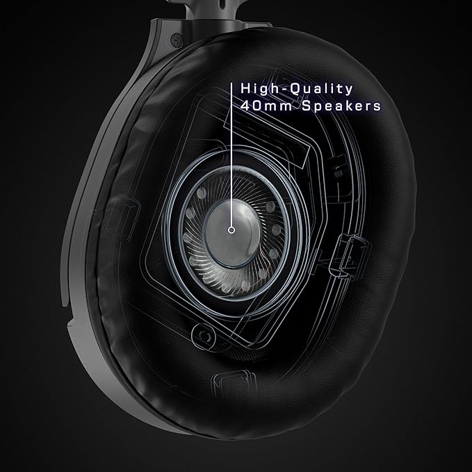 Turtle Beach Recon 70 Multiplatform Gaming Headset for PC PS5 PS4 Xbox Series X|S Xbox One &amp Mobile w/ 3.5mm Wired Connection - Flip-to-Mute Mic 40mm Speakers Lightweight Design Black
