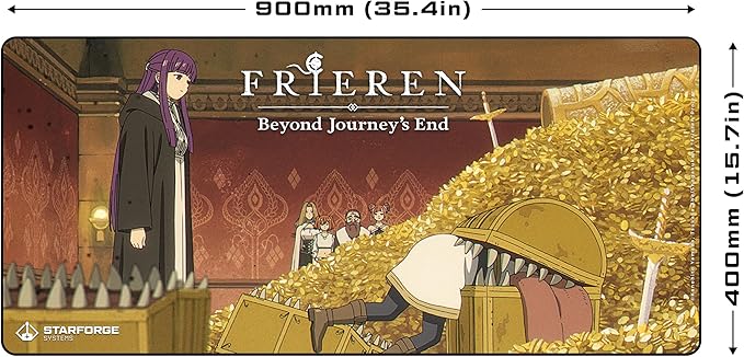 Mimic - Frieren: Beyond Journey's End Anime Gaming Desk Mat – Large Extended Mouse &amp Keyboard Pad