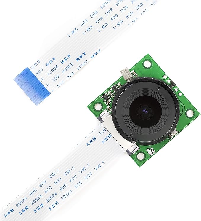 Arducam for Raspberry Pi 5 Camera Module with Interchangeable CS Mount Lens for Pi 5 4 3 3B+ 5MP OV5647 1080P