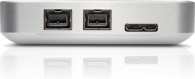 G-Technology G-DRIVE mobile 500GB Portable FireWire and USB 3.0 Drive for Time-Machine (Silver) (0G02383)