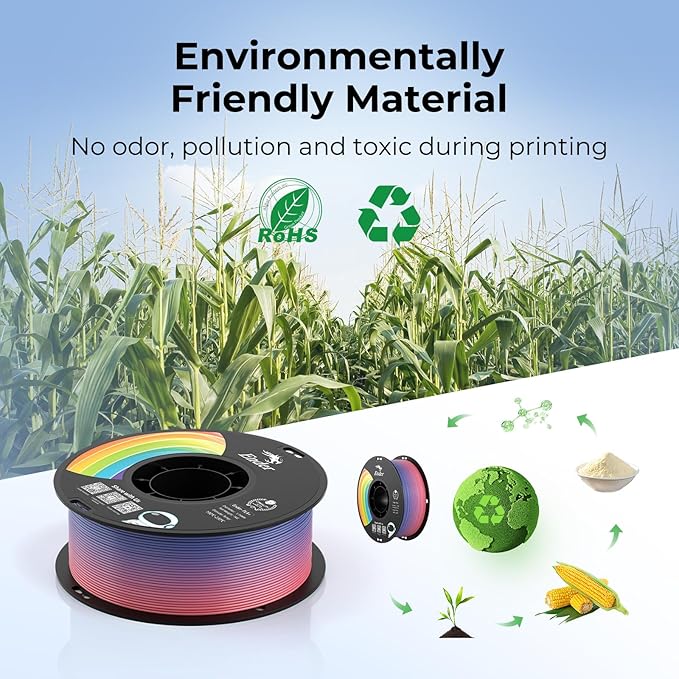Creality 3D Printer Filament 1.75mm Ender PLA+ Filament Strong Toughness No-Tangling Vacuum Packaging 3D Printing Filament Fit Most 3D Printers 1kg Spool Accuracy +/- 0.02mm Beige