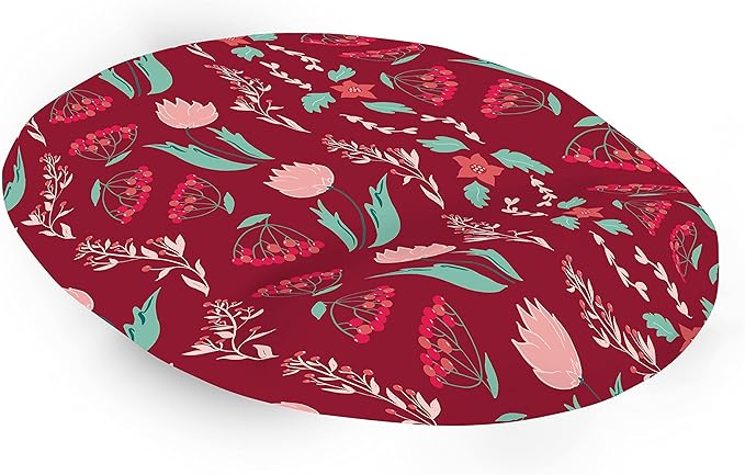 Ergonomic Mouse Pad with Wrist Rest Digital Printed Mouse Mat for Tendon Sheath Problems Non-Slip Base for Office and Home Size: 20 x 23 cm