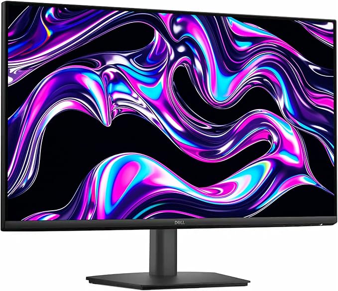 Dell 27 inch Monitor LED FHD - 100Hz Refresh Rate 1000:1 Contrast Ratio IPS AMD FreeSync - VESA Tilt Adjustability DisplayPort &amp HDMI &amp VGA Anti-Glare Black
