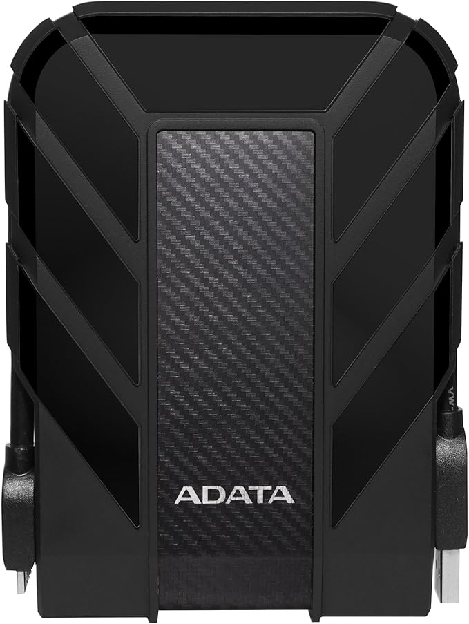 ADATA HD710 Pro - 4 TB External Hard Drive - Shockproof Waterproof &amp Dustproof - Durable Storage - For Gamers Students &amp Professionals - Mac PC &amp Linux Compatible - Black - AHD710P-1TU3