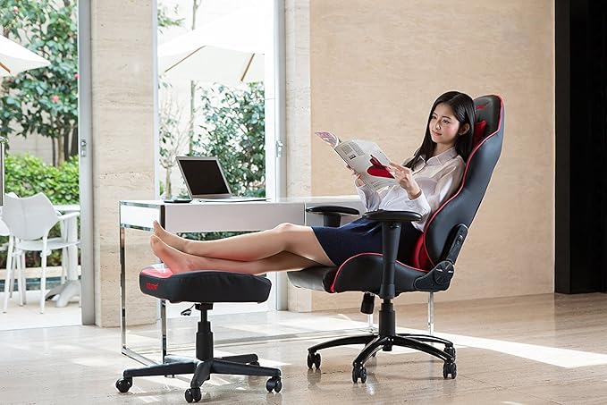 AKRACING Ottoman ge-mingutyea・ofisutyea Footrest  bule
